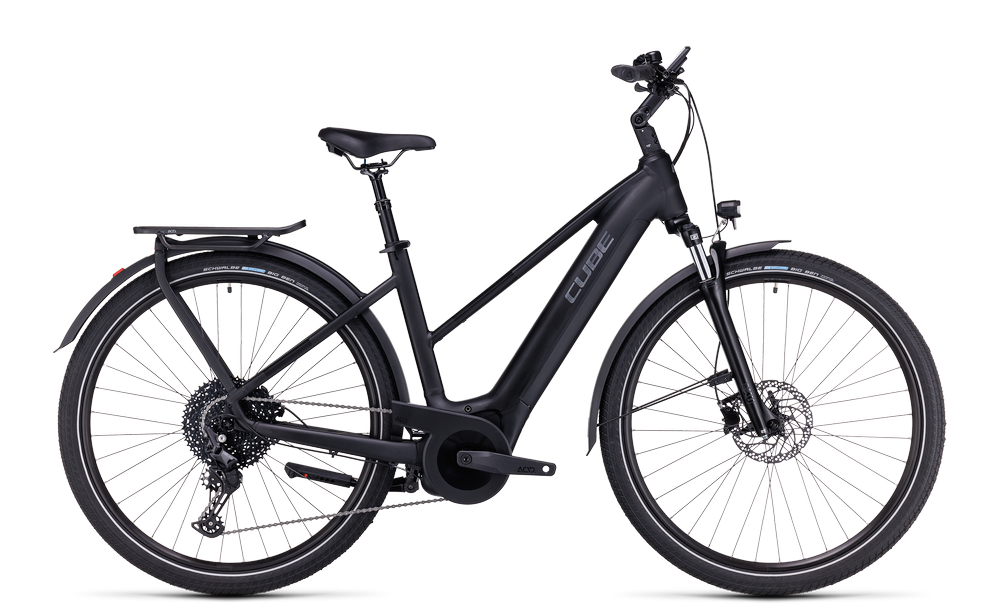 Bild 1 von Cube Touring Hyb. Pro 625 Trapez  / (Farbe) black n metal / (Größe) 50cm