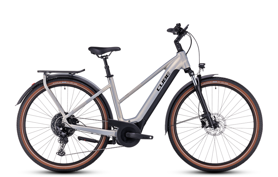 Bild 1 von Cube Touring Hyb. Pro 625 Trapez  / (Farbe) pearlsilver n black / (Größe) 50cm