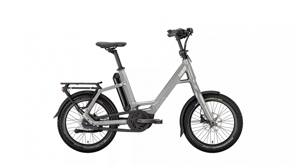 Bild 1 von Qio Eins AP-8 Compact - E-Bike  / (Hinterradnabe) Rücktrittbremse / (Farbe) lead metal