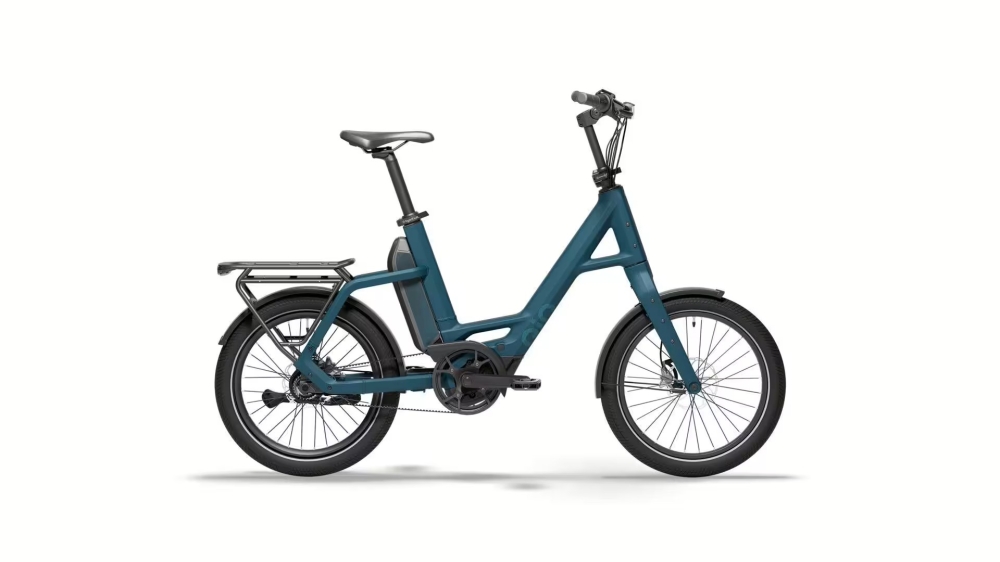 Bild 1 von Qio  P-5 Smart Compact - E-Bike  / (Bremse) Rücktrittbremse / (Farbe) petrol blue