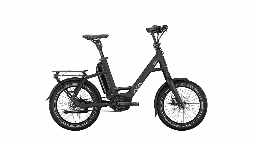 Bild 1 von Qio Eins P-E Smart Compact - E-Bike Enviolo  / (Farbe) night black