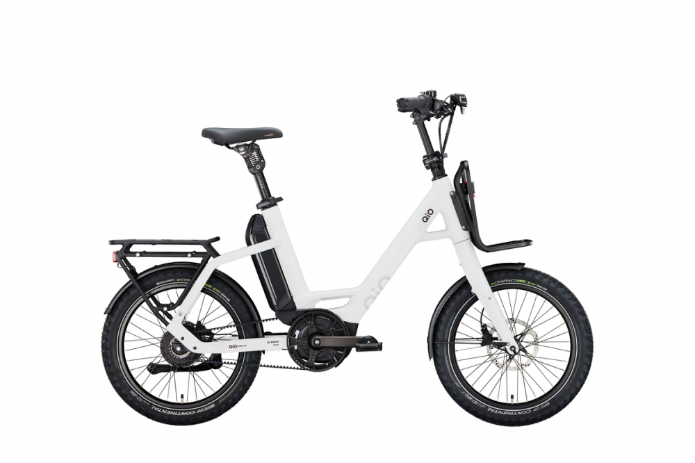 Bild 1 von Qio Eins P-5 Plus Smart Compact - E-Bike  / (Farbe) crystal white