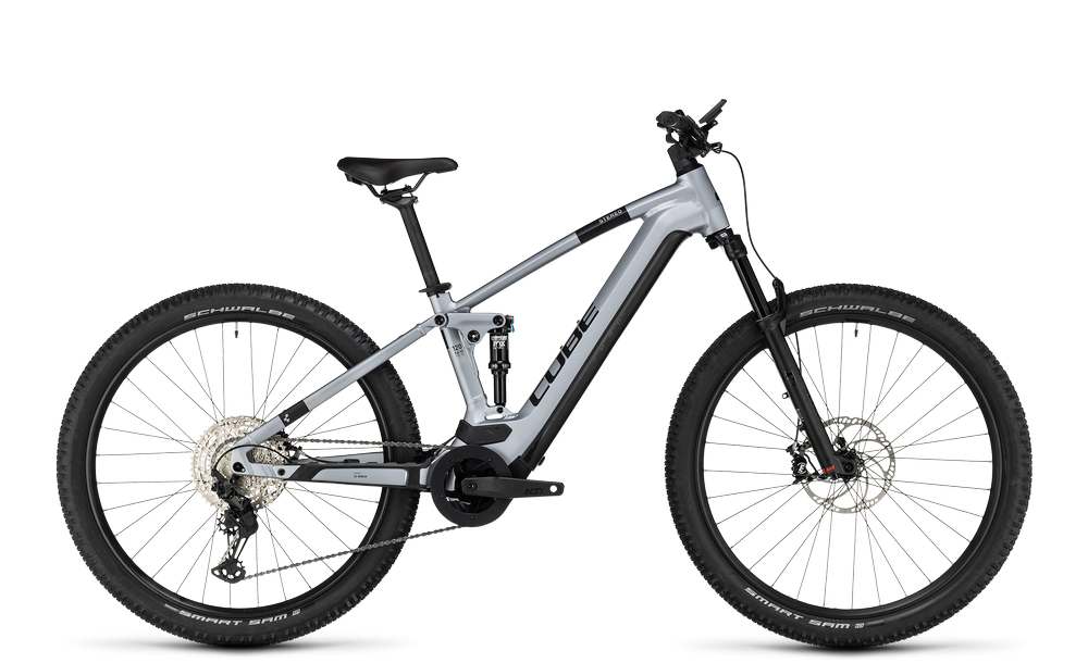 Bild 1 von Cube Stereo Hyb. 120 Race 750 Fully - MTB  / (Farbe) polarsilver n black / (Größe) 16