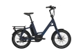Bild 1 von Qio Eins A-8 Compact - E-Bike  / (Hinterradnabe) Freilauf - ohne Rücktrittbremse / (Farbe) beryll blue matt