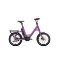 Bild 1 von Qio Eins P-5 Smart Compact - E-Bike  / (Hinterradnabe) Freilauf / (Farbe) dark violett