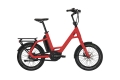 Bild 1 von Qio Eins A-8 Compact - E-Bike  / (Hinterradnabe) Freilauf - ohne Rücktrittbremse / (Farbe) ferrari red matt